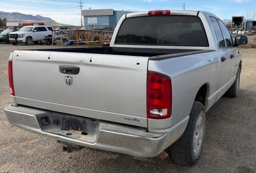 2005 Dodge Ram 1500 Quad Cab, Silver, 6.5 ft Bed, 4.7L V8 - 17