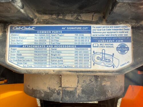 Cub Cadet XT1 Enduro Series Riding Lawn Mower - 4