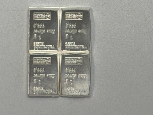 Valcambi CombiBar 4x1g .999 Fine Silver divisible bars - 2