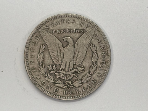 1890 Morgan Silver Dollar, 90% Silver, U.S. $1 Coin - 2