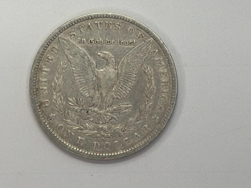 1900 Morgan Silver Dollar, 90% Silver, U.S. Coin, Circulated - 3