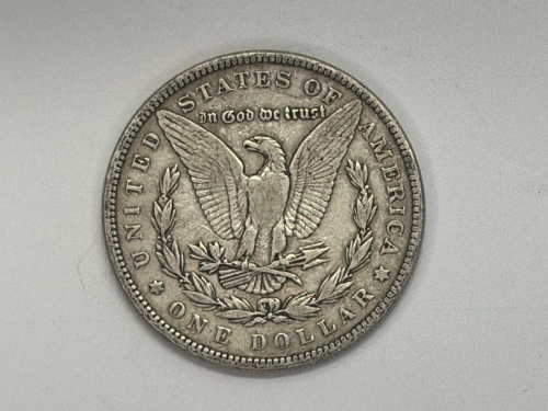 1885 Morgan Silver Dollar, Philadelphia Mint, 90% Silver - 4