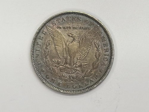 1885 Morgan Silver Dollar, 90% Silver, Philadelphia Mint, Circulated - 2