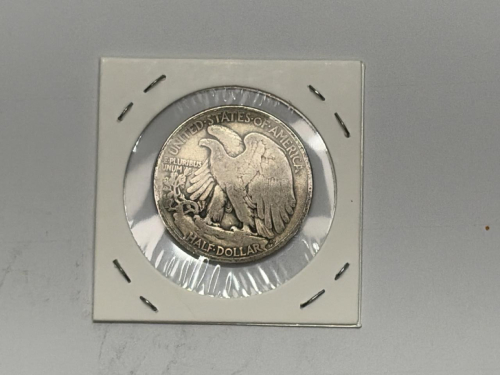 1918 Walking Liberty Half Dollar, 90% Silver, Circulated, Classic U.S. Coin - 4