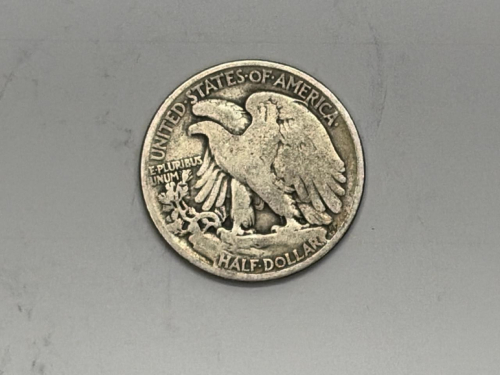 1940 Walking Liberty Half Dollar, 90% Silver, U.S. Mint, Heavy Circulation - 2