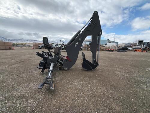 Bradco 6120 Skid Steer Backhoe Attachment, 12" Bucket, 10' Dig Depth - 3