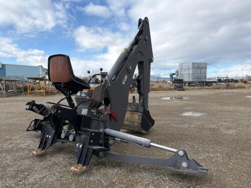 Bradco 6120 Skid Steer Backhoe Attachment, 12" Bucket, 10' Dig Depth - 4