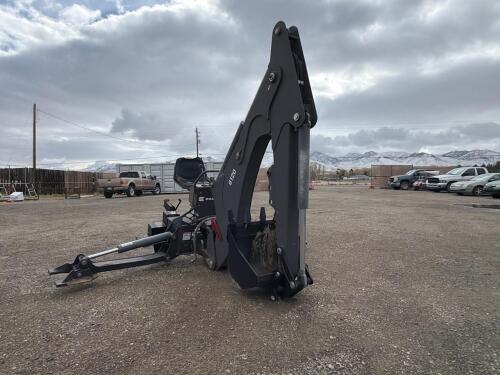 Bradco 6120 Skid Steer Backhoe Attachment, 12" Bucket, 10' Dig Depth - 8