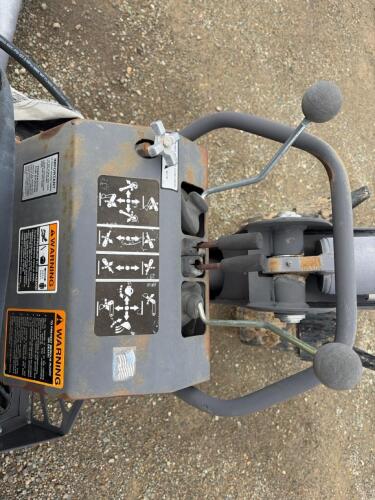 Bradco 6120 Skid Steer Backhoe Attachment, 12" Bucket, 10' Dig Depth - 9
