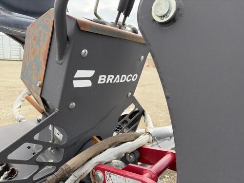 Bradco 6120 Skid Steer Backhoe Attachment, 12" Bucket, 10' Dig Depth - 10