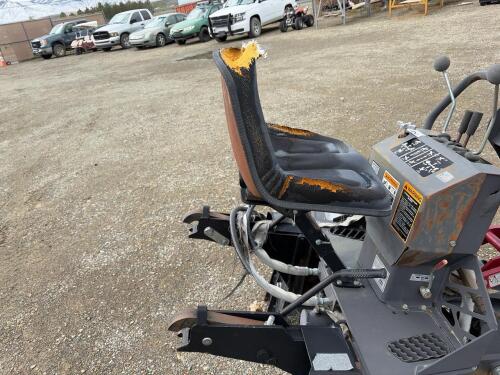 Bradco 6120 Skid Steer Backhoe Attachment, 12" Bucket, 10' Dig Depth - 11