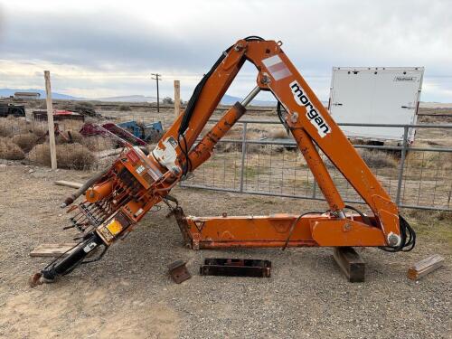 Morgan Knuckleboom Hydraulic Truck Crane, 2-Boom Sections