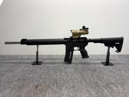 PlumCrazy AR-15 Style Modular Rifle, 2 Complete Uppers (24"/16")