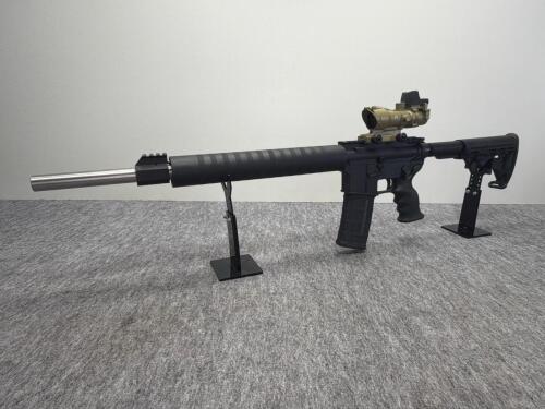 PlumCrazy AR-15 Style Modular Rifle, 2 Complete Uppers (24"/16") - 2