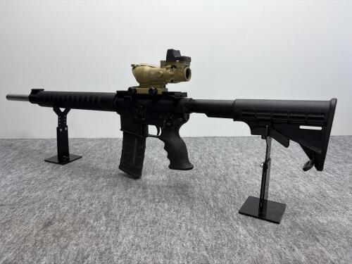PlumCrazy AR-15 Style Modular Rifle, 2 Complete Uppers (24"/16") - 6