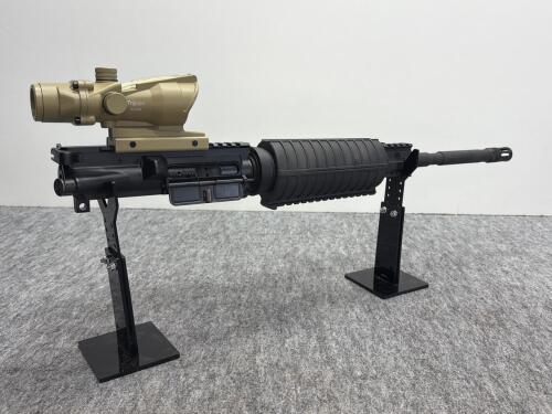 PlumCrazy AR-15 Style Modular Rifle, 2 Complete Uppers (24"/16") - 8