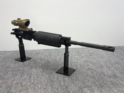 PlumCrazy AR-15 Style Modular Rifle, 2 Complete Uppers (24"/16") - 9