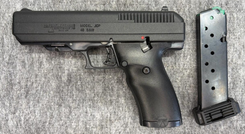 Hi-Point JCP .40 S&W Semi-Automatic Pistol, 4.5" Barrel - 9