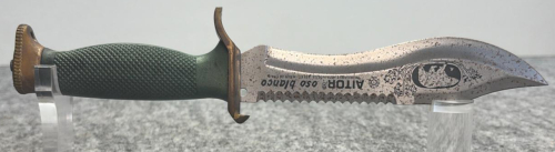 Aitor Oso Blanco Survival Knife, 7.87" Stainless Sawback Blade! - 3