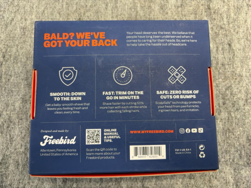 Freebird Flex Series Electric Head Shaver Kit, 5-Blade Rotary! - 6
