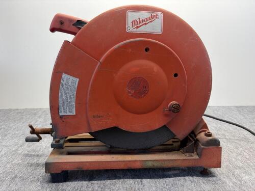 Milwaukee 14-Inch Abrasive Metal Cut-Off Chop Saw, 15A Motor!