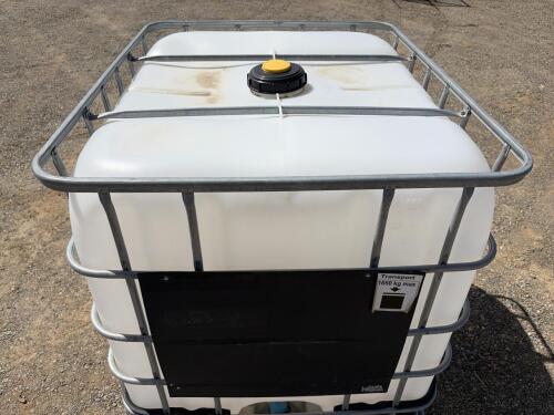 275 Gallon IBC Tote - 1650 kg Max Transport, HDPE Tank