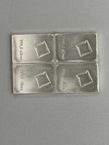 Valcambi Suisse 4x1g .999 Silver CombiBar Sheet