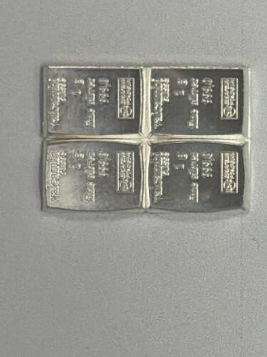 Valcambi Suisse 4x1g .999 Silver CombiBar Sheet - 2