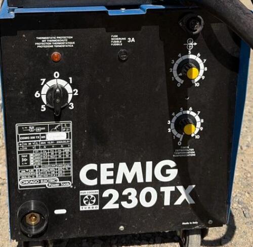 Chicago Electric CEMIG 230TX MIG Welder, 230V, 30&ndash;180A Output! - 11