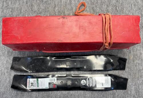 (3) Roadside Reflective Warning Triangles, (2) 38" Mulching Blades