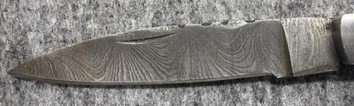 Custom Hunting Folding Style Knife, Damascus Steel Blade! - 12