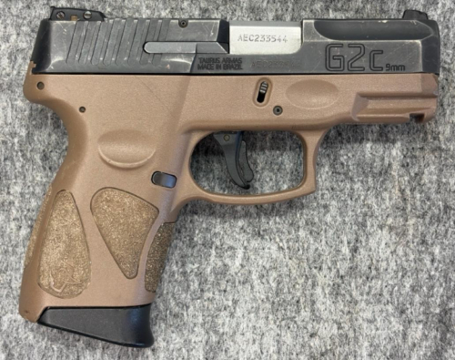 Taurus PT111 G2A / G2C 9mm, Black Slide FDE Frame, 12+1, 3.2" Barrel! - 5