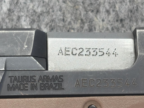 Taurus PT111 G2A / G2C 9mm, Black Slide FDE Frame, 12+1, 3.2" Barrel! - 10