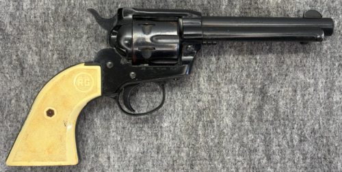 R&ouml;hm RG66 .22 LR Single-Action Revolver, 6" Barrel, Blued Finish! - 5