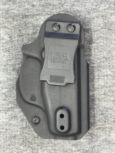 Ruger LC9s 9mm Pistol, Hogue Grip Sleeve, L.A.G. Tactical Holster! - 7