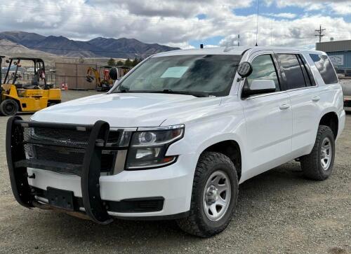 2020 CHEVROLET TAHOE, 4X4, Service Vehicle ***Coolant in oil***