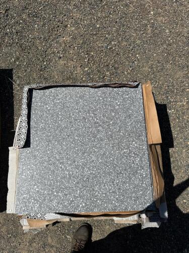 Anatolia 32x32 In Matte Rectified Porcelain Tile, Grey Terrazzo, Interior/Exterior, 2pcs/Box