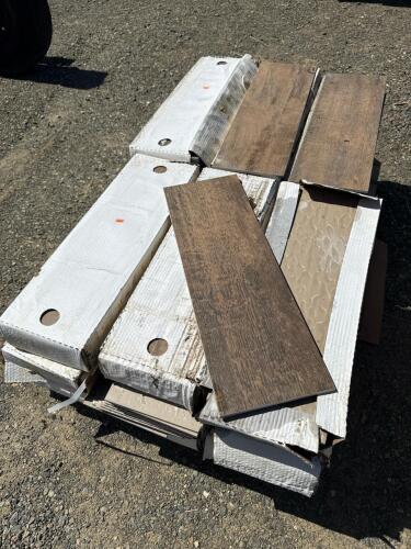 ~240 Sq Ft - StonePeak Fabrication Honed Fauna Porcelain Tile 8"x24" Plank, 1st Quality