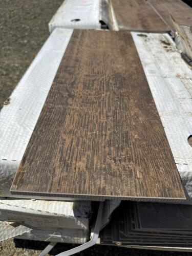 ~240 Sq Ft - StonePeak Fabrication Honed Fauna Porcelain Tile 8"x24" Plank, 1st Quality - 9