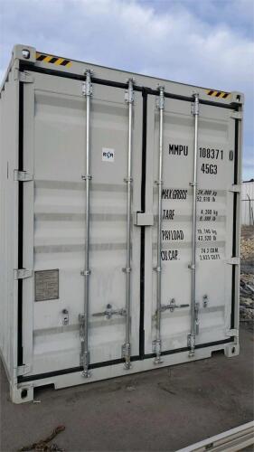40' High-Cube Shipping Container 2,625 cu.ft., 52,910 lb Max Gross, - 2