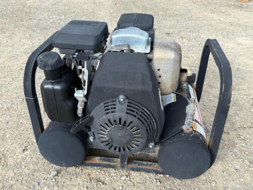 Coleman Powermate 4.6 HP Honda GX160 Gas-Powered Air Compressor, 4 Gallon, 6.9 CFM @ 40 PSI, 125-155 PSI Portable Twin Tank - 2