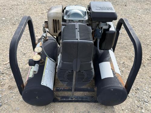 Coleman Powermate 4.6 HP Honda GX160 Gas-Powered Air Compressor, 4 Gallon, 6.9 CFM @ 40 PSI, 125-155 PSI Portable Twin Tank - 3