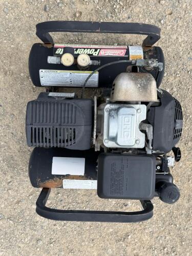 Coleman Powermate 4.6 HP Honda GX160 Gas-Powered Air Compressor, 4 Gallon, 6.9 CFM @ 40 PSI, 125-155 PSI Portable Twin Tank - 5