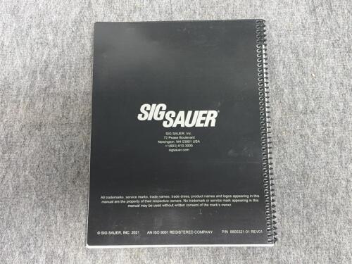 SIG SAUER P320 9mm 17-Round Magazine with 2021 P320 Technical Armorer's Manual - 7