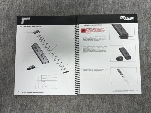 SIG SAUER P320 9mm 17-Round Magazine with 2021 P320 Technical Armorer's Manual - 8