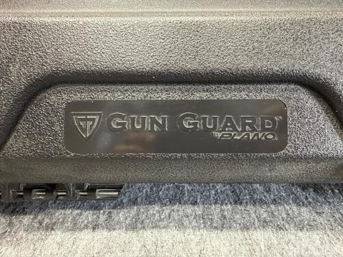Plano Gun Guard Hard Rifle Case, Black, 52" Length, Egg-Crate Foam, Lock Tabs, Cracked Shell - 2