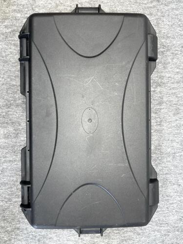5 Handgun Black Hard Protective Equipment Case with Custom Foam Inserts, Pressure Valve - 2