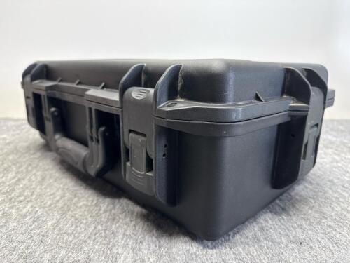 5 Handgun Black Hard Protective Equipment Case with Custom Foam Inserts, Pressure Valve - 3