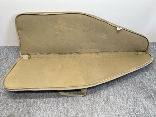 Fieldline Tactical 42" Rifle Case Desert Digital Camo, 5 Mag Pockets, Padded, Lockable Zipper - 4