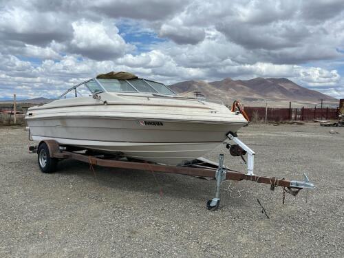 1984 18.6&rsquo; SEA RAY BOAT & TRAILER - 3